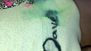 white panties get cum from boyfriend