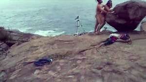 bianca naldy teases with sensual beach massage vibes