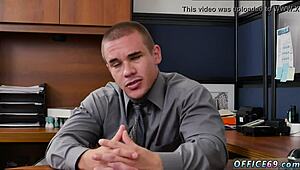 Straight married man tries gay porn with naked teen 18+ penis!