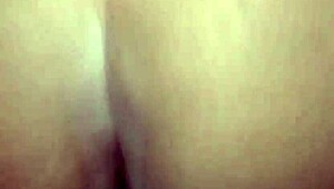 Amateur ebony couple sucks shaved pussy on cock outdoors!