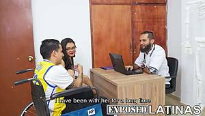 Sofía Larson says, I crave a threesome with big cocks for my nympho tits and brunette desires.