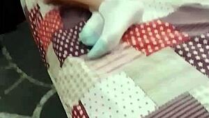 Wake up, college girl, ready for that big dick in your ass?