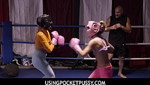 Usingpocketpussy - Freeuse Girls Fucked by Coach While Boxing - Summer Vixen Gia Dibella