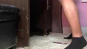 Hidden Cam Captures Me and My Step Sister in Raw Hardcore Fucking Action All Night