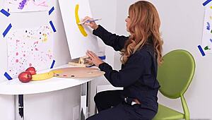 India Summer's Nude Fuck Painting