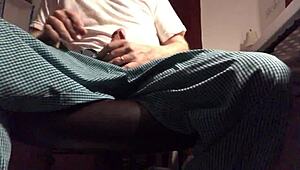 stroking that gay cock feels so good.