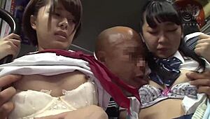 Wow! Two Asian Cosplay Babes Teased Outdoors in Costumes. They’re Creampied in Front of Friends by Japanese Molesters!