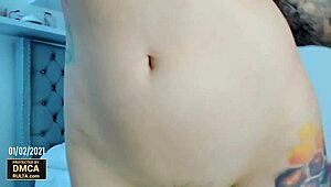 Gia Baker Teen Girl Dancing in a Sultry Striptease Web Chat