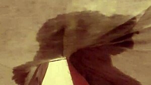 uhh naughty dude pees in panties and cums hard