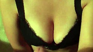 This Asian wife gives an epic blowjob. Her homemade skills end with cum in mouth!