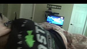 i love sucking that big cock as a blonde milf