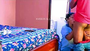 Hotel Manager Seduces Cleaning Girl in Steamy Encounter. Hidden Desires Unleashed in Secret Room.