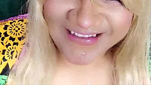 raw halloween night with sexy ladyboy