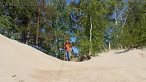 so i saw this redhead out naked in public today