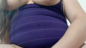 hey, masked slut esposa infiel masturbates on halloween