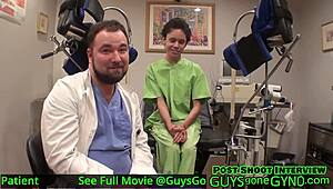 Sandra Chappelle & boyfriend consult Dr. Lilith Rose. They learn to FUCK BETTER at GuysGoneGynoCom!