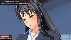 beautiful senpai confession creampie in asmr voice anime