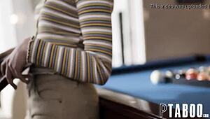 Superstar Jock Taunts Shy Aften Opal Virgin Into Wild Fucking!