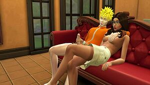 naruto cheats with young girl at wedding