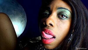 aubrey art tongue ass legs