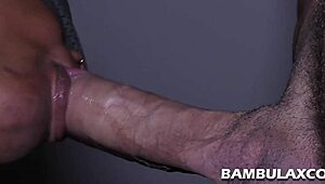 Man, I can’t swallow all this semen, dang it!