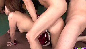 Miyu Aoi主演完美亚洲肛交场景，双重内射超激烈，日本魅力闪耀