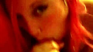 she's sucking his cock to extract every drop?