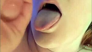 i watch my hotwife steffi in purple chemise doing a sexy pussy dance