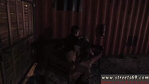 teen babe bound and dominated by old man in extreme ass play