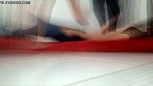 Intense Trampling Fetish Performer Unleashes Exotic BDSM Fantasies