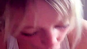 She Loves Swallowing My Cum After Blowjob