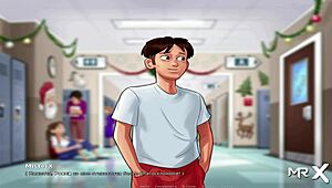 Summertime Saga Teen 18+ Shows Tits To Milf Babe