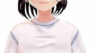 toyota nono anime girl introduces with panty flash