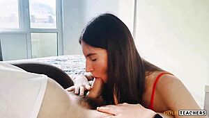 Helped my skinny girlfriend close her activity rings with intense poses.