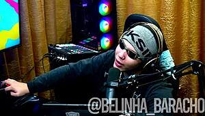 Oh, Ruan Fingers Belinha's Tight Ass And She Screams In Ecstasy - Full 4K Podcast In Red Sheer!