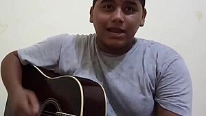fat gay guy singing to make you cum hard