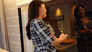 Hey, watch high-class wife Yuriko Takazono in wild cheating threesome action! Her squirting skills are unreal.