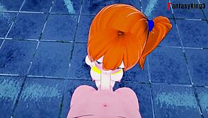 Misty GETS FUCKED in POV cartoon