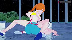 Misty GETS FUCKED in POV cartoon