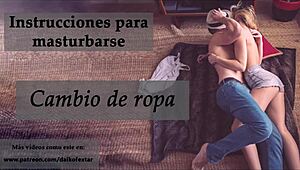 joi cambio de ropa un toque de feminización en español 😏