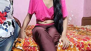 Short Dress Bhabhi Stuns with Bold Moves