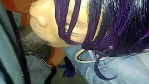 red the tranny sucks my dik so hard