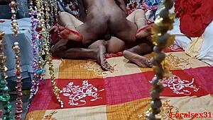 Newly married wife shares intimate first night in homemade video