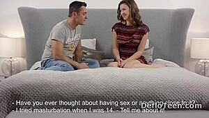 เฮ้ Daisy รู้สึกยังไงดูดควยตัวแรกวันนี้?