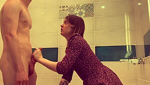 skinny teen spooky boogie screws plumber for free