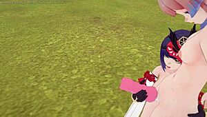 Genshin Impact Kujou Sara dominates Sangonomiya Kokomi in tough, steamy negotiations