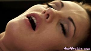 this assfucked babe loves slow moves with her man