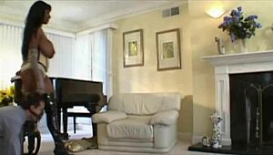 Africa Sexxx Big Tits Paradise Pornstar Rocks 90s Scene with Epic Facial Cumshot Blast!