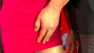 Superb Japanese ladyboy swallows hot cum.