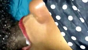 I watch Kayla Walls deliver sloppy blowjob and deepthroat recreation